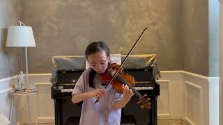 Mary Kate Onggowijoyo  Violin Concertino in Hungarian Style O Rieding [upl. by Ydniahs]