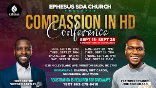 9152024  Compassion HD Conference  Pastor Jeremiah Nelson [upl. by Aihsi]