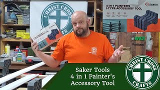 Saker Tool 4 In 1 Painters Accessory Tool Test amp review [upl. by Llertnek]