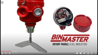 BinMaster Rotary  BMRX 100 200 300  Ultimate Point Level Indicators [upl. by Adyela]