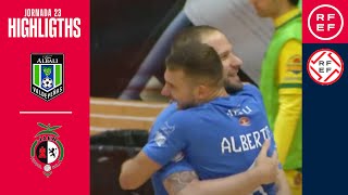 Resumen PrimeraDivisiónFS  Viña Albali Valdepeñas 32 Jaén Paraíso Interior  Jornada 23 [upl. by Dorree125]