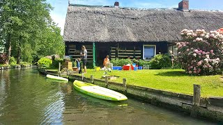 Looking Inside a House in Fairy Tale Like Village of Germany  Spreewald [upl. by Navnod]