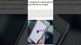 Apple iPhone ErrorTecnico ActualizaciónApple FalloSistema [upl. by York413]