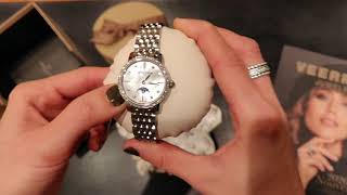 Unboxing Frederique Constant Ladies Moonphase [upl. by Aneehsat]