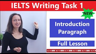 IELTS Writing Task 1 Introduction Paragraph  High Band Score Lesson [upl. by Orsay]