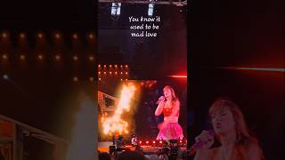 Bad Blood taylorswift erastour amsterdam taylorsversion badblood 1989 1989taylorsversion [upl. by Norit730]