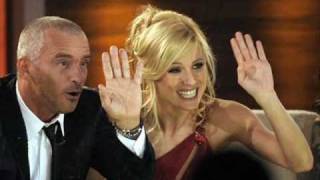 Eros Ramazzotti e Michelle Hunzicher insieme in TV [upl. by Allesiram977]