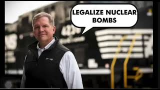 NS CEO “Legalize Nuclear Bombs” [upl. by Ulrike]