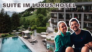 SUITE IM SCHÖNSTEN HOTEL SÜDTIROLS Komplette Roomtour [upl. by Heigl]