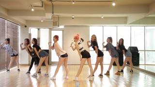 9MUSES A 나인뮤지스A  입술에 입술 Lip 2 Lip Dance Practice Mirrored [upl. by Eoz]