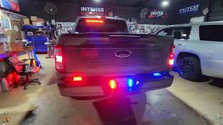 ILMODS  2023 Ford F150 FeniexIndustriesLights amp Siren Hammer FusionS Surface Mounts Texas Cop [upl. by Yila779]