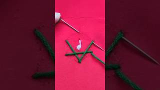 Learn to fix a hole in clothes 😍 Hand embroidery for beginnersembroidery shorts [upl. by Rance]