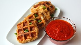 Mozzarella Stick Waffles [upl. by Sulecram]