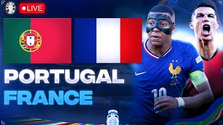 🔴🇵🇹🇫🇷 PORTUGAL  FRANCE LIVE  🚨ALLEZ LES BLEUS ON VEUT LES DEMIS  14 EURO 2024  EURO 2024 LIVE [upl. by Cassey]