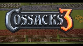 HUGE 18th CENTURY BATTLE  OVER 10000 UNITS  COSSACKS 3 [upl. by Cull]