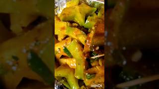 Star fruit makha  kamranga makha  street food subscribe yummy [upl. by Atsejam]