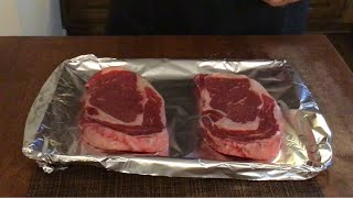 PERFECTLY SEAR STEAK Cast Iron Cooking [upl. by Eldora]