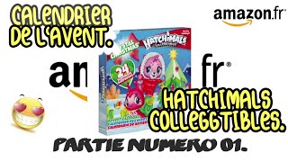 CALENDRIER DE LAVENT 2020  HATCHIMALS COLLEGGTIBLES  Amazon  Partie numéro 01 [upl. by Dwayne57]