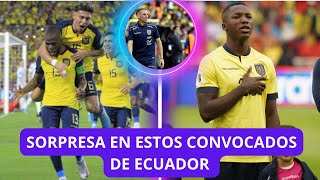 URGENTE ESTOS SON LOS CONVOCADOS de ECUADOR para MEDIR A BOLIVIA Y COLOMBIA [upl. by Ajnat]