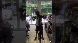 Popcaan buy his first bicycle [upl. by Nnahaid]