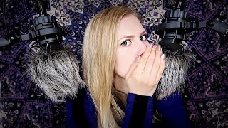 ASMR • DEEP Ear Whispers • Unintelligible • Scalp Exam • Crinkly Gloves [upl. by Mia790]