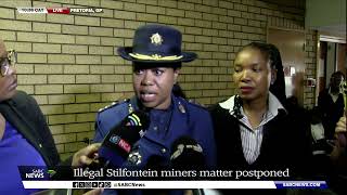 The matter of the Stilfontein illegal miners postponed [upl. by Narod]