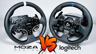 Moza R3 vs Logitech G923  G920  BEST Budget Racing WHEEL [upl. by Elton577]