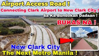 New Airport Access Road  Connecting Clark International Airport to World Class New Clark City [upl. by Iago]