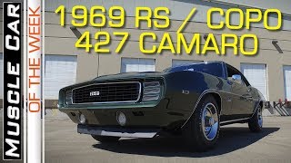 1969 Chevrolet Camaro RS COPO 427 Berger Muscle Car Of The Week Episode 280 V8TV [upl. by Nodlew56]