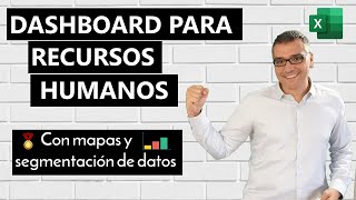 Dashboard para Recursos Humanos en Excel [upl. by Yesrej900]