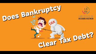 Does Bankruptcy Clear Tax Debt Learn How Chapter 7 Bankruptcy Can Help Clear Your Tax Debt [upl. by Hutchins]