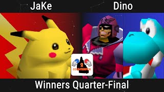 CounterPick 2 Winners Quarters  JaKe Pikachu vs Dino Falcon Yoshi [upl. by Kind]