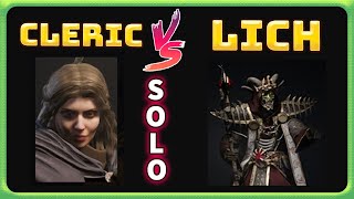 Solo Lich VS Cleric  Solo Mastery Challenge  Dark and Darker [upl. by Eidlog150]