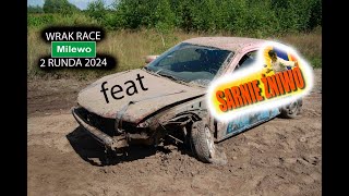 Wrak Race Milewo 2 runda 2024 feat Sarnie Żniwo [upl. by Simah]