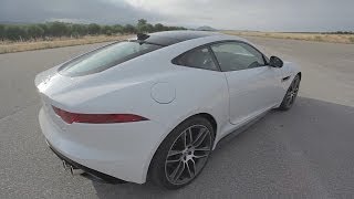 ► 2014 Jaguar FTYPE R Coupé unveiled [upl. by Llehcram]