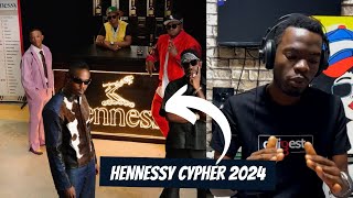 The Hennessy Cypher 2024  REACTION [upl. by Ihsoyim635]