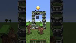 Durability Test Portal vs Breaking Emoji Reaction meme shorts minecraft [upl. by Euqilegna506]