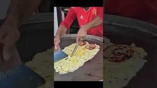 Biggest Egg Omelette  Anda Paratha Double Egg Dish Making eggomelette omelette [upl. by Nimajaneb254]