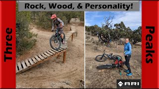 Lot of Personality amp Features packed into the Three Peaks Trails  Mountain Biking Utah [upl. by Glenn]