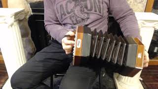 STAGW40  Mahogany Stagi W40MS Anglo Concertina CG M 40 1199 [upl. by Gifferd]