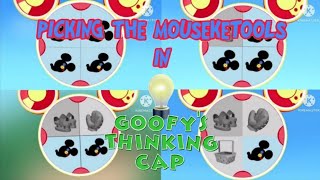 Picking The Mouseketools In Goofys Thinking Cap [upl. by Gardal]