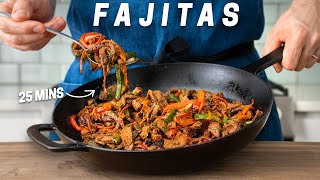 Easy Weeknight Steak Fajitas  WEEKNIGHTING [upl. by Pierre]