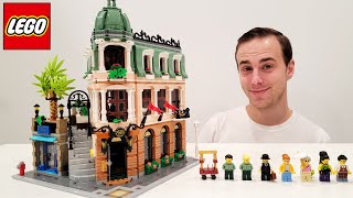 LEGO Boutique Hotel Modular Building Review 10297  2022 [upl. by Derian]