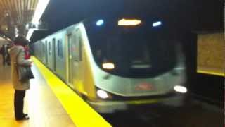 TTC Toronto Rocket 5636 Arriving amp Departing Spadina Station [upl. by Nyleuqcaj885]