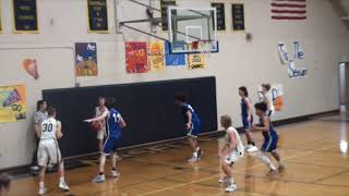 Naselle High School JV Boys Basketball with Three Rivers Christian 020322 [upl. by Liew]