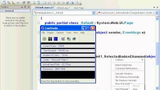 ASPNET TutorialDropdown listAuto postback [upl. by Kirt638]