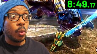 MHGU Speedrunner Solos EX Deviants In 10 Minutes MHGU Reaction [upl. by Kohcztiy]