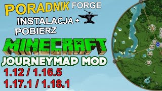 Minecraft JourneyMap FORGE 1181  1171  1165  112 INSTALACJA  POBIERZ [upl. by Miguel454]