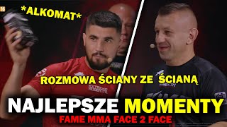 DON KASJO VS ADAMEK  ROZMOWA ŚCIANY ZE ŚCIANĄ  NAJLEPSZE MOMENTY FAME MMA FACE 2 FACE [upl. by Malaspina]