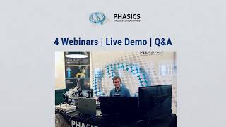 Webinar Series  Starting 623  Phasics powerful wavefront sensing technology and applications [upl. by Osnofledi]